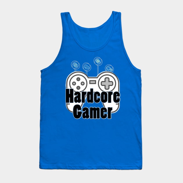 Hardcore Gamer Tank Top by trubble